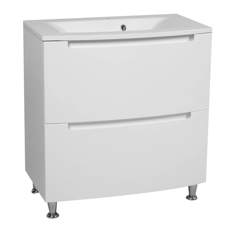 Hokku Designs Phoebi 40'' Free Standing Single Bathroom Vanity with